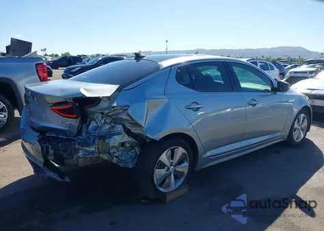 2015 Kia Optima Hybrid Ex из США, поврежденный, VIN KNAGN4AD1F5085142